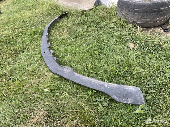 Губа на бампер астра j gtc