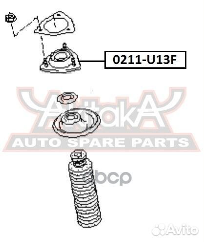 Опора амортизатора перед прав/лев 0211-U13F