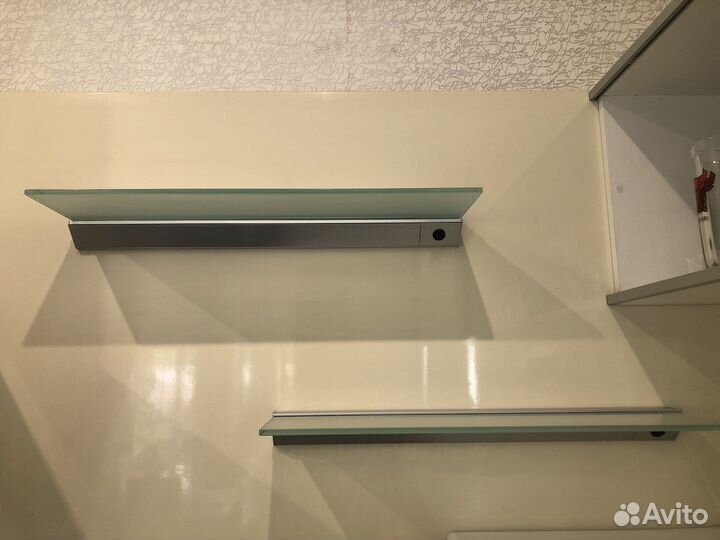 Стеклянные полки с led подсветкой