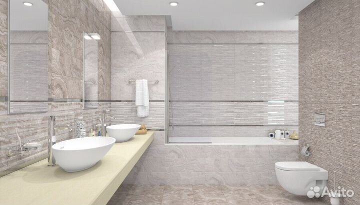 Laparet Marmo Tresor Декор бежевый -0 20х60