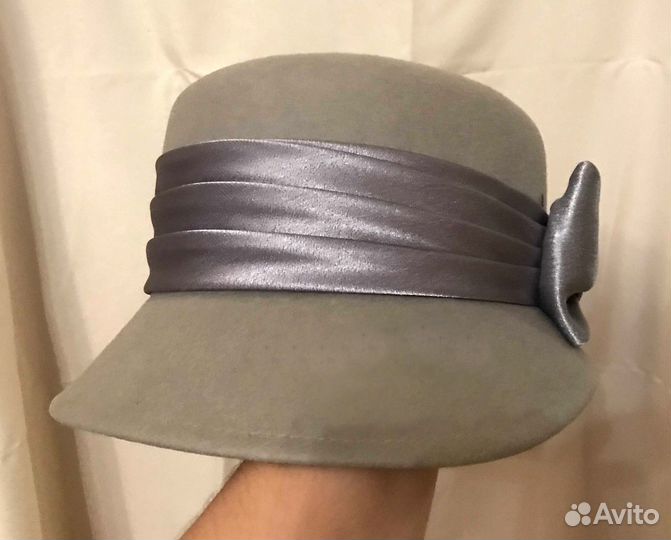 Шляпка женская фетровая