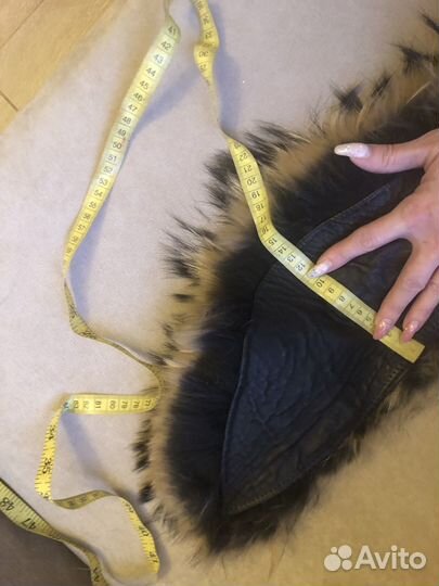 Воротник из натурального меха