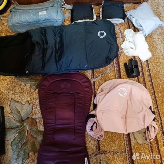 Коляска bugaboo fox с допами