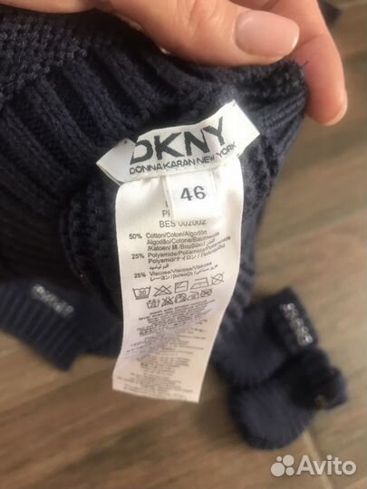 Берет, шарф, варежки dkny