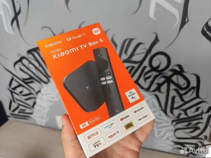 Смарт тв приставка Xiaomi mi box s gen2 SMART TV