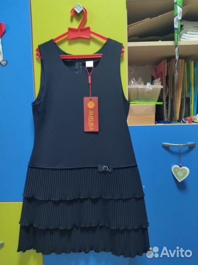 Сарафан школьный, р146