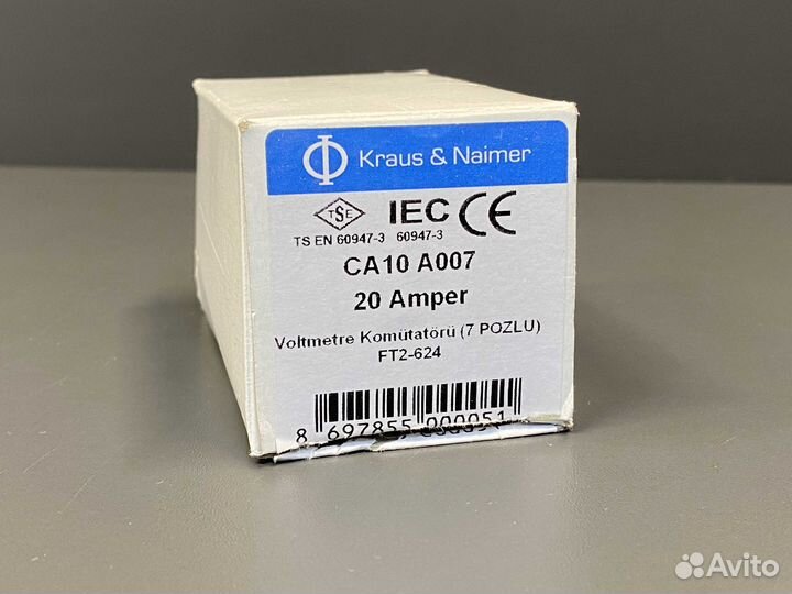 Kraus&Naimer CA10 A007 FT2-624 новый, 1 шт