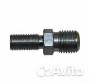 Штуцер М10*1,0*М14*1,5 проходной трубка д.8*6 вспо