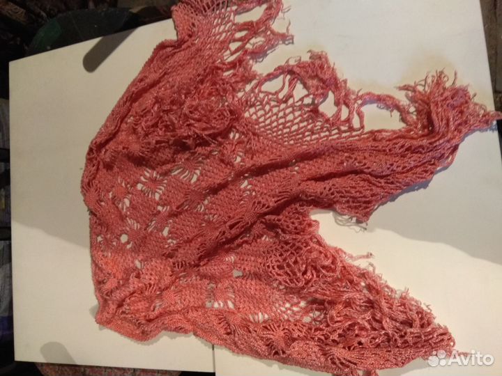 Шаль (пуховый платок), платок вязаный