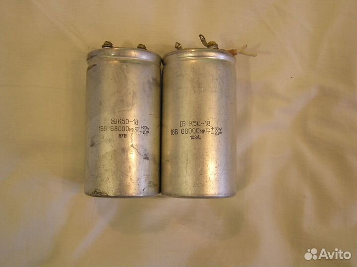 Конденсаторы для унч