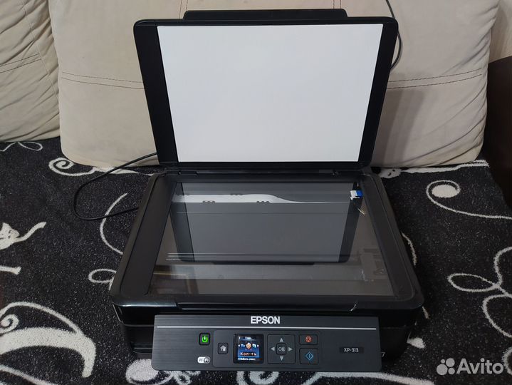 Принтер Epson xp-313, цветной, Wi-Fi, струйный