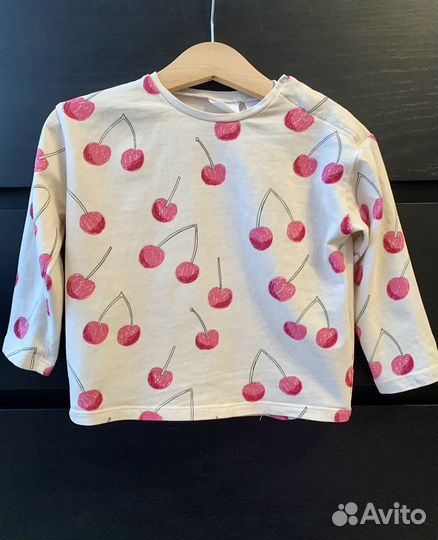 Лонгслив блузка для девочки Zara 92