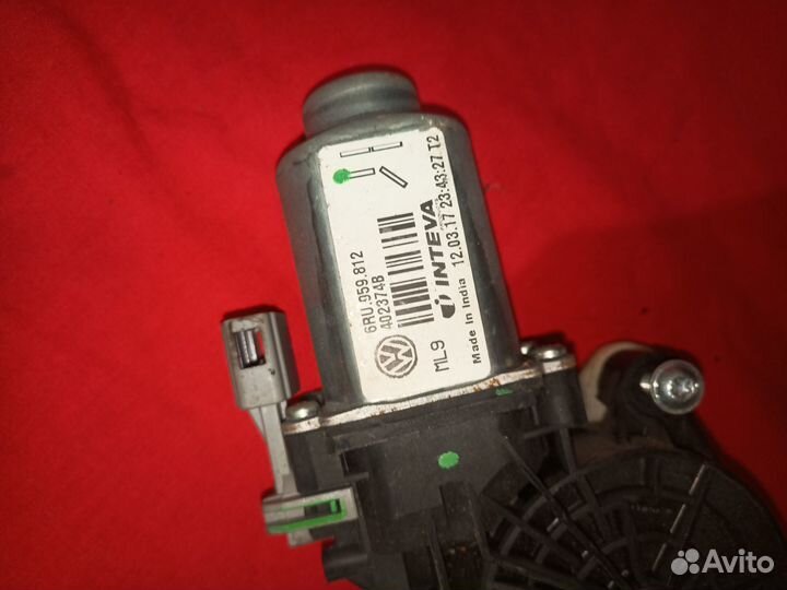 Стеклоподъемник volkswagen polo