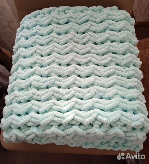 Плед детский плюшевый