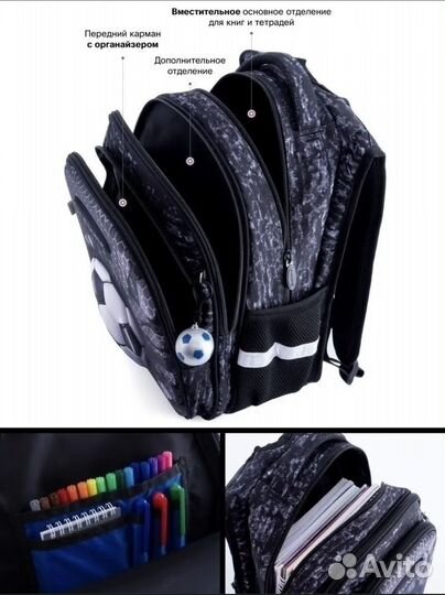Рюкзак школьный для мальчика