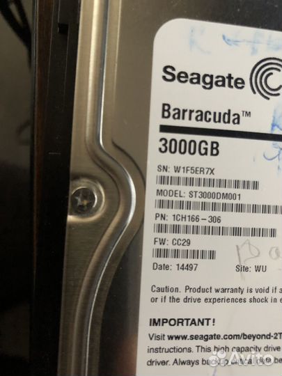 Внешний жесткий диск 3 тб