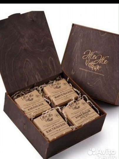 Жеже Подарочный набор натурального мыла Премиум