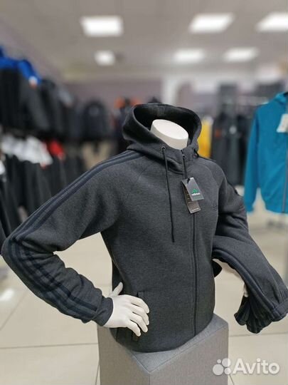 Спортивный мужской утепленный костюм adidas