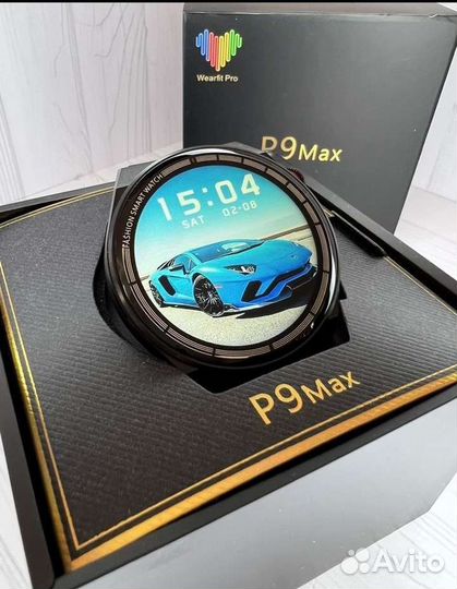 Смарт часы мужские P9 Max