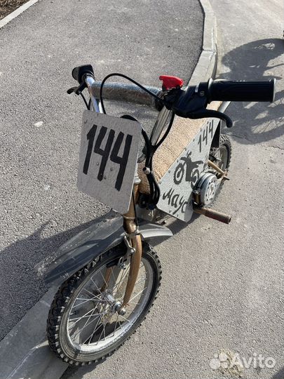 Электро питбайк custom 4-8 лет