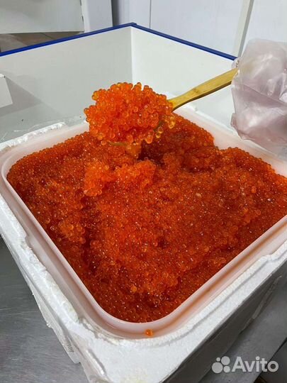 Красная икра (горбуши и кеты)