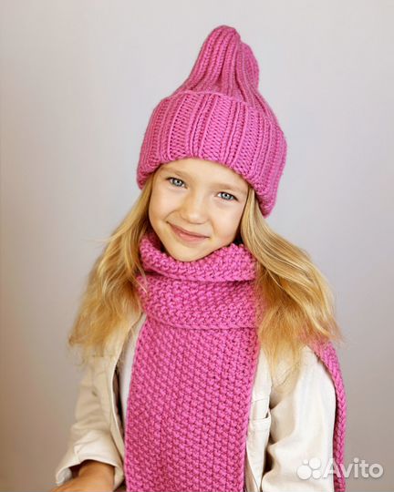 Вяжу на заказ шапки варежки шарф