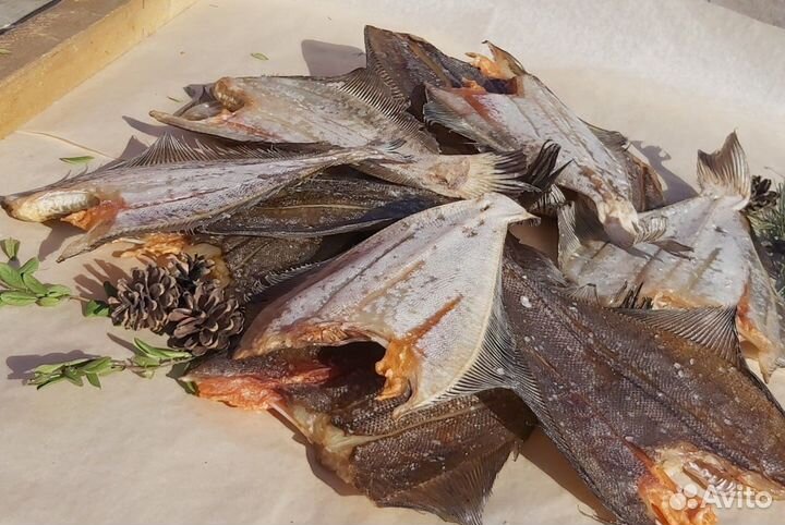 Вяленая камбала из мурманска всех размеров
