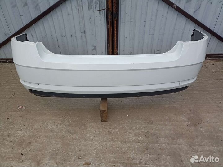 Бампер задний Skoda Octavia A7 рестайлинг