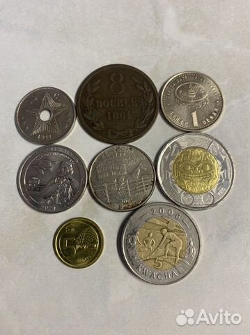 Наборы иностранных монет по одной цене