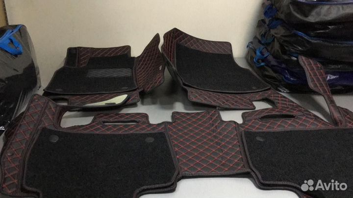 3D Коврики Mercedes GLS G GL ML GLE из Экокожи