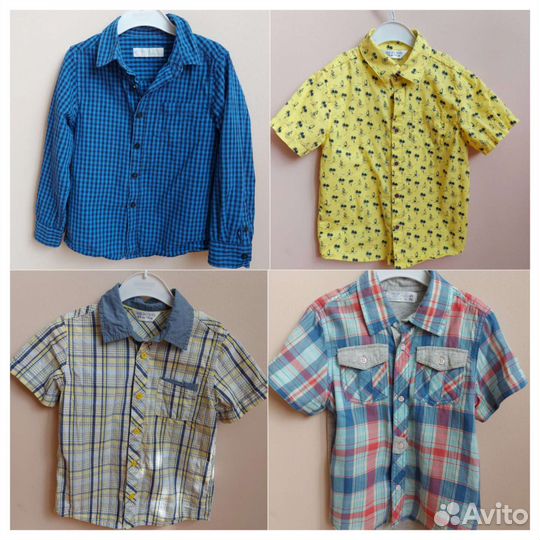 Рубашка для мальчика 110 - 116