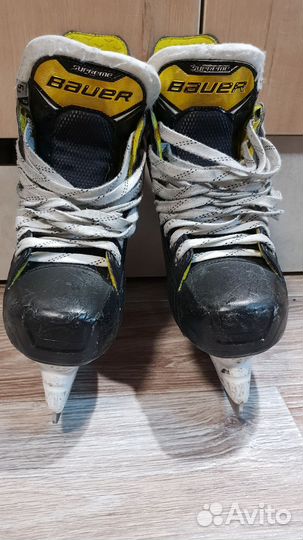 Коньки хоккейные подростковые Bauer р.38