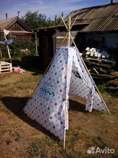 Детская палатка вигвам