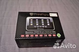 Prestigio geovision 5500 smart android gps