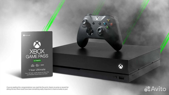Xbox game pass Ultimate 1-12 месяцев