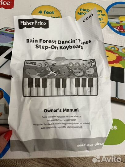 Пианино fisher price