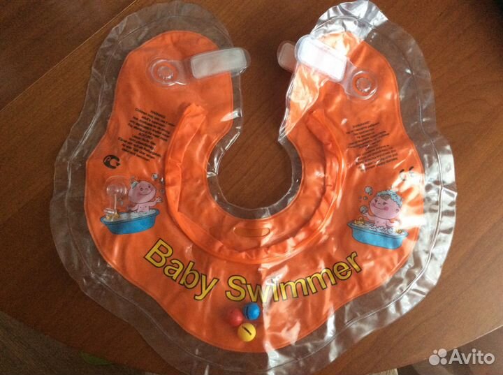 Детский круг на шею для купания