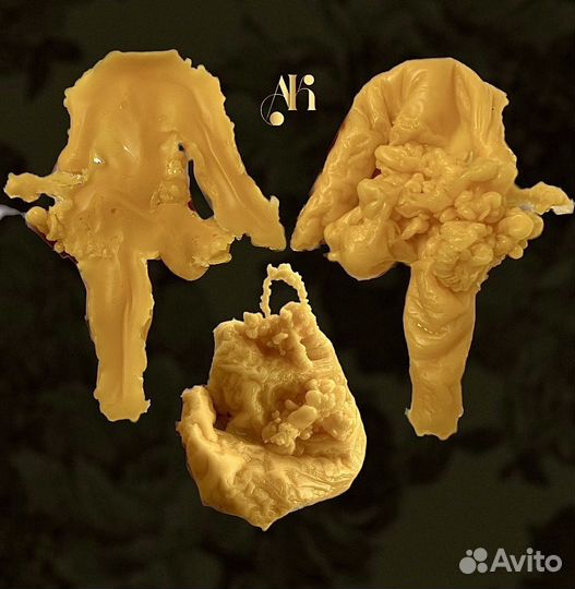 Отливка воском. Чистка. Снятие негатива