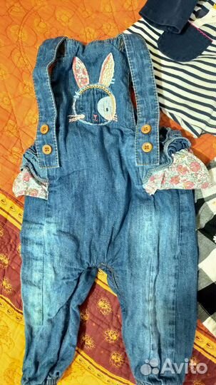 Вещи пакетом для девочки 68-74