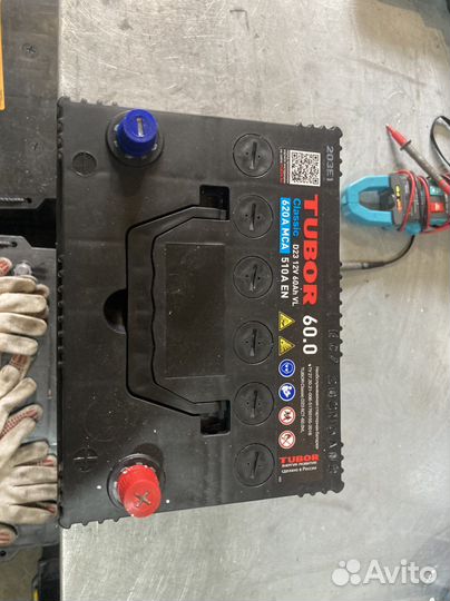 Аккумулятор 60 Tubor Азия