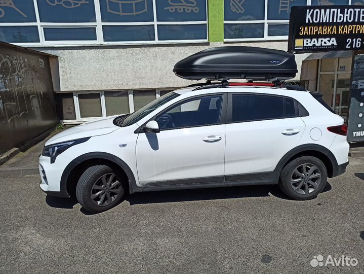 Автобокс на крышу kia rio Х