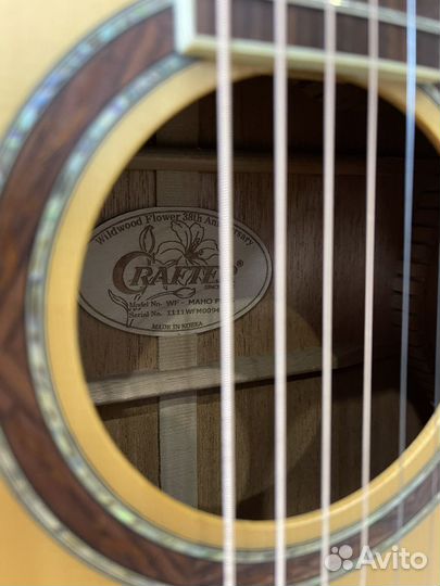 Электроакустическая гитара Crafter WF-Maho plus