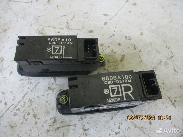 Кнопка стеклоподъемника двери Митсубиси лансер 9