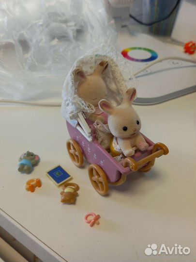 Sylvania family, куклы, переноска