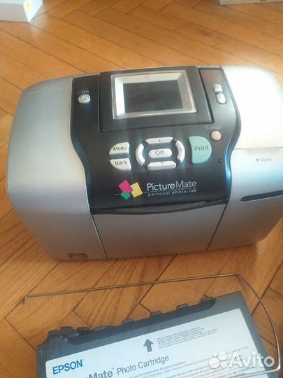 Фотопринтер Epson PictureMate 500. Фото бумага