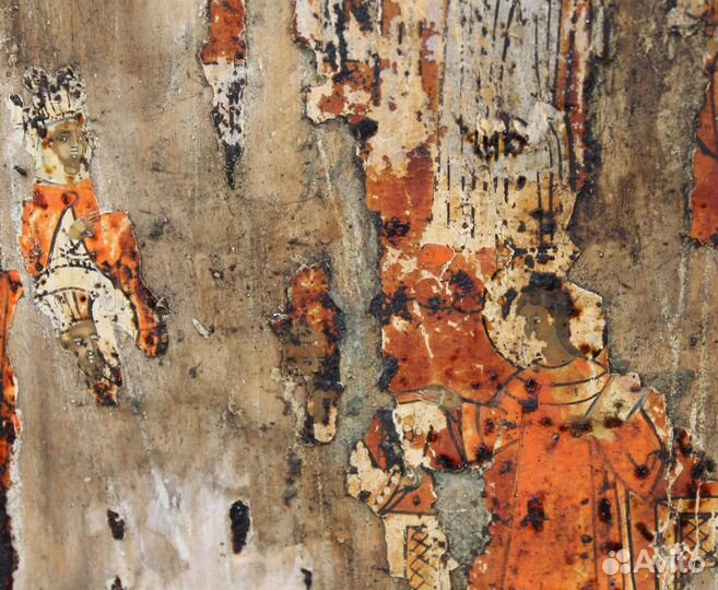 Икона Покров Богородицы в Басме конец 17 века