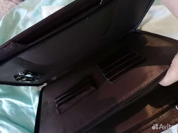 Папка для документов натуральная кожа