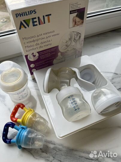 Молокоотсос avent ручной