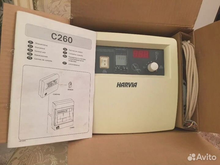 Печь Harvia Profi L 20+C260VKK+C260 k-22 Новая