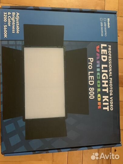 Свет для фото и видео сьёмки pro LED 800